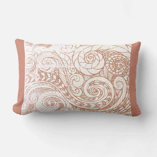 Coussin Rectangle Throw Pillow (Recto)