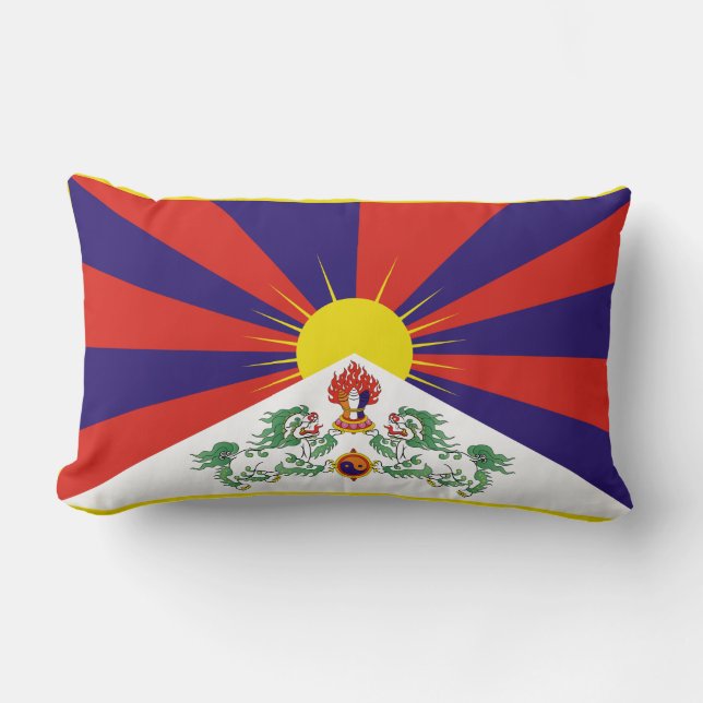 Coussin Rectangle Tibetan (Recto)