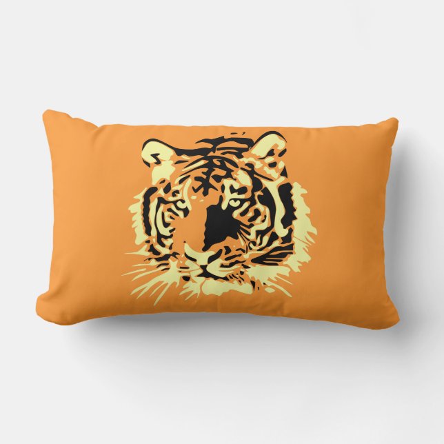 Coussin Rectangle Tigre (Recto)