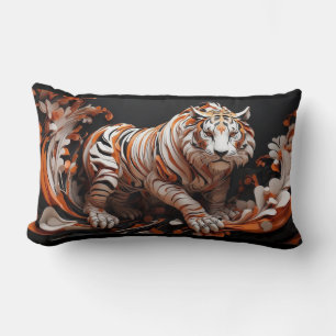 Coussin Rectangle Tigre Impérial