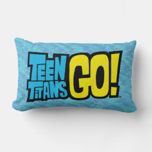 Coussin Rectangle Titans Ados, partez !   Logo