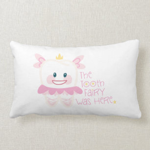 Coussin Rectangle Toile Fairy était là