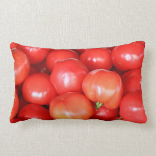 Coussin Rectangle Tomates juteuses rouges fraîches