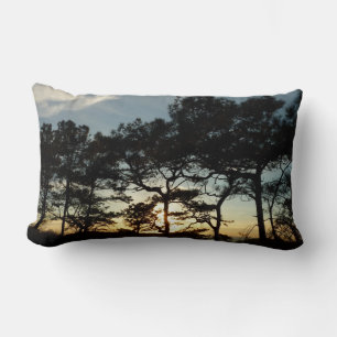 Coussin Rectangle Torrey Pine Sunset II Californie Paysage