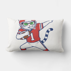 Coussin Rectangle Touchdown Chat