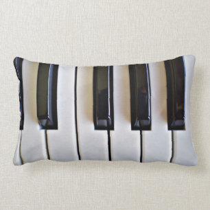Coussin Rectangle Touches de piano
