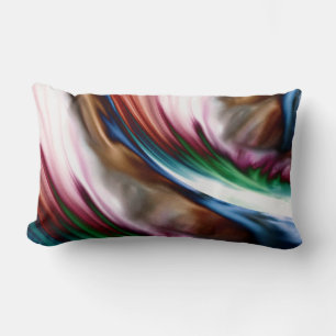 Coussin Rectangle Tourbillon Rainbow Golden Snow