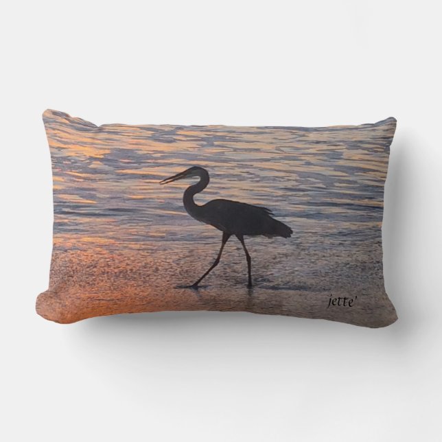 Coussin Rectangle Tranquilité des deux côtés ! (Recto)