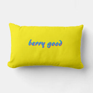 Coussin Rectangle Très bien jaune