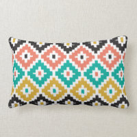 Tribal Aztèque Mexicaine Imprimer Motif Diamond Ik
