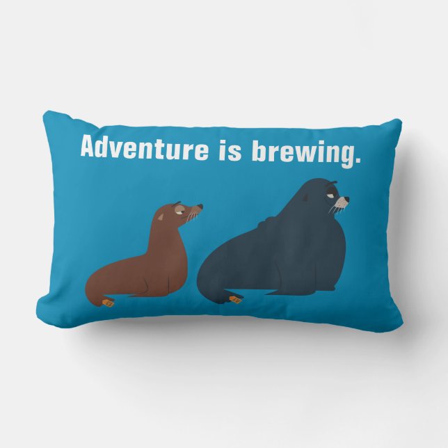 Coussin Rectangle Trouver Dory| Flûte et gouvernail (Recto)