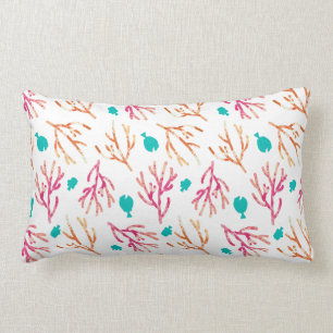 Coussin Rectangle Trouver le Motif corallien Dory Watercolor