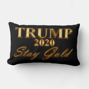 Coussin Rectangle TRUMP 2020 - Stay Gold