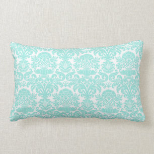 Coussin Rectangle Turquoise Romance