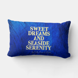 Coussin Rectangle Twin Marlin Throw Pillow