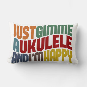 Coussin Rectangle Ukulélé