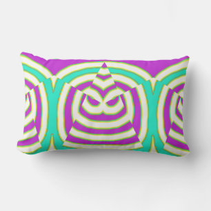 Coussin Rectangle Un élégant design classique en tissu coloré