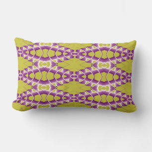 Coussin Rectangle Un élégant tissu coloré design classique lumbar