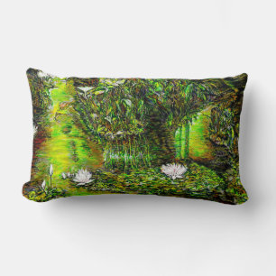Coussin Rectangle Un étang aux pensées impures