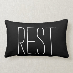 Coussin Rectangle Un mot : Repose