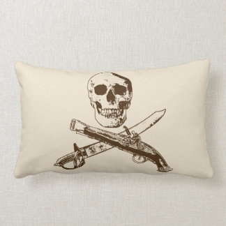 Coussin Rectangle Un Pirates Life double esidedskullpillow_2
