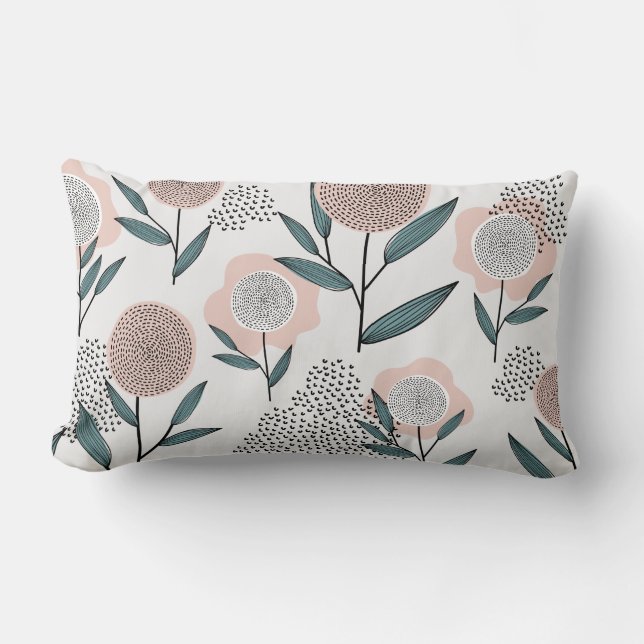 Coussin Rectangle Une rose (Recto)