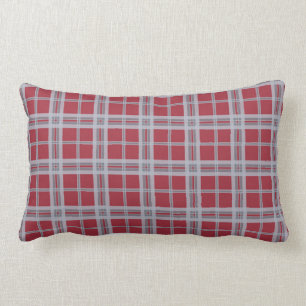 Coussin Rectangle Université d'État de Washington Cougar Tartan