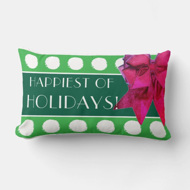 COUSSIN RECTANGLE VACANCES ART DÉCO (Recto)