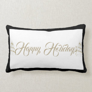 Coussin Rectangle Vacances Coussin-Heureuses de jet de Noël
