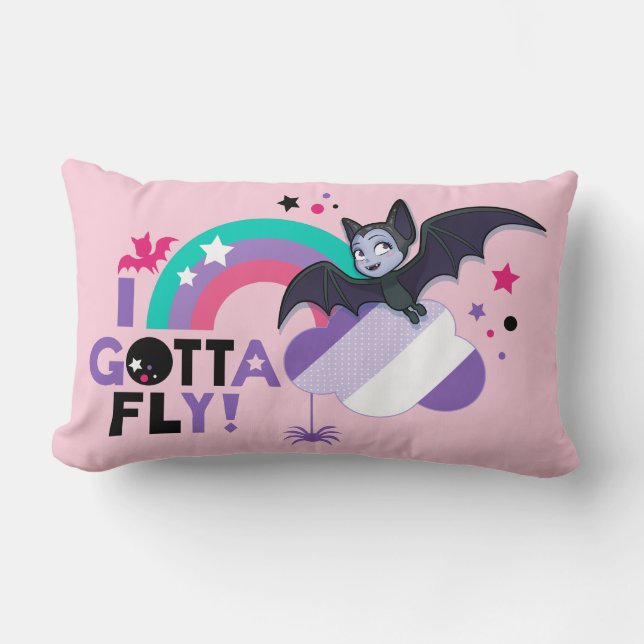 Coussin Rectangle Vampirina| Je Dois Voler! (Recto)