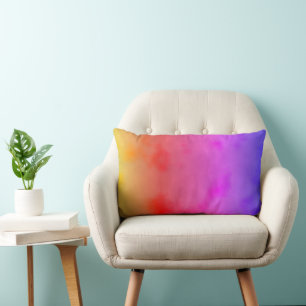 Coussin Rectangle Vapeur arc-en-ciel