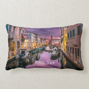 Coussin Rectangle Venise, Italie Canal Pittoresque & Architecture Vé