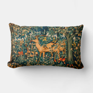 Coussin Rectangle VERDURE, LES ANIMAUX FORESTIERS FONT DE LA Tapisse
