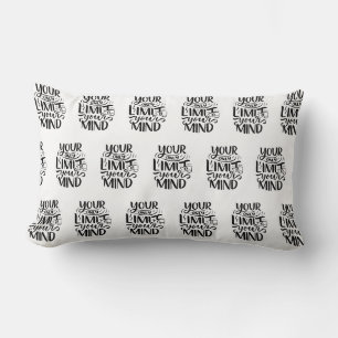 Coussin Rectangle Vibes positives - Votre seule limite est votre esp