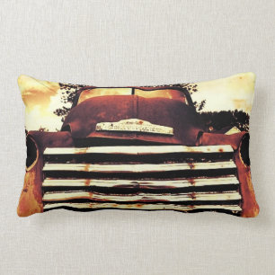 Coussin Rectangle Vieux Camion d'Agriculture Chevy
