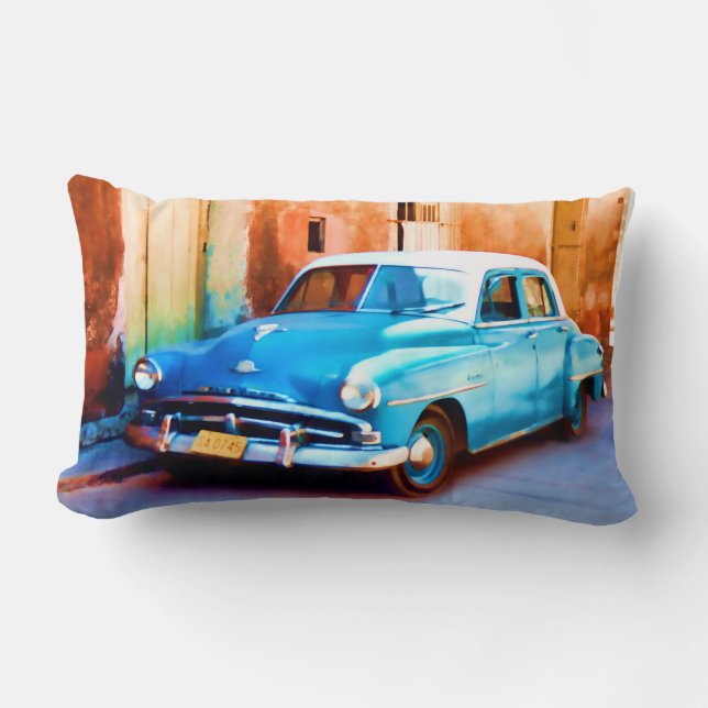 Coussin Rectangle Vieux tacot - Cuba (Recto)