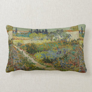 Coussin Rectangle Vincent Van Gogh Jardin Vintage à Arles