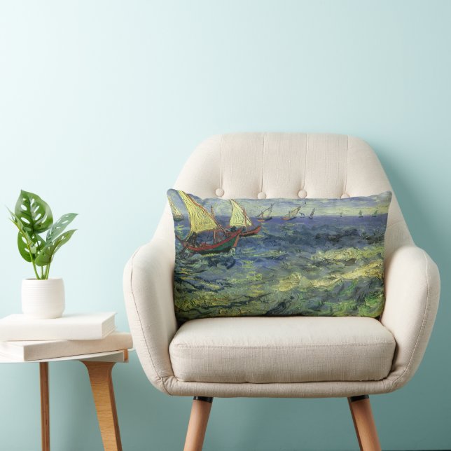 Coussin Rectangle Vincent van Gogh - La mer à Saintes Maries (Chaise)