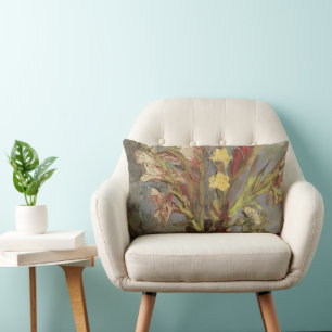 Coussin Rectangle Vincent van Gogh - Vase de la vie morte avec Gladi