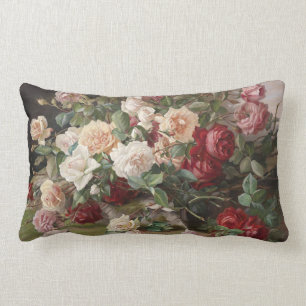 Coussin Rectangle Vintage E. Rose Hariel     