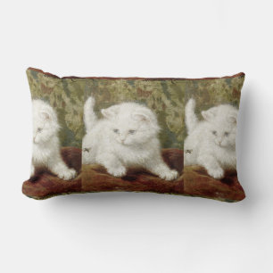 Coussin Rectangle Vintage Henriette Ronner-Knip Curiousity