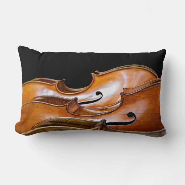 Coussin Rectangle Violoncelles (Recto)