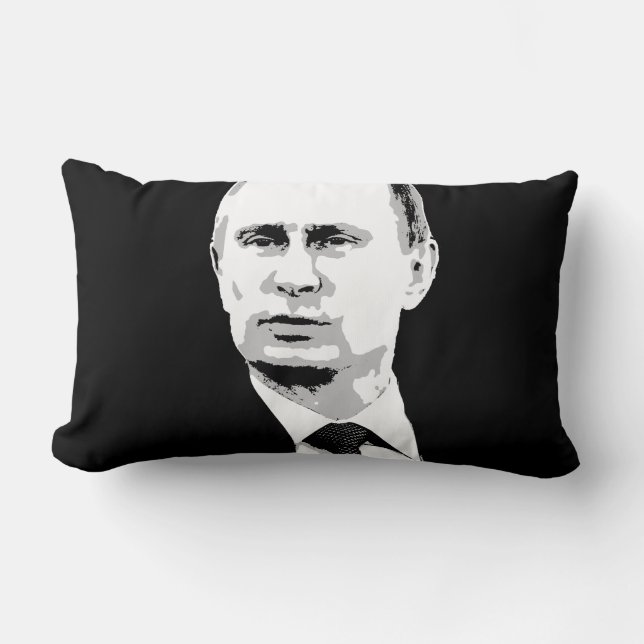 Coussin Rectangle Vladimir Poutine (Recto)