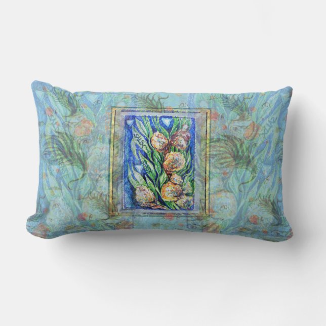 Coussin Rectangle Voisins de l'extrême  (Recto)