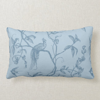 Coussin Rectangle Voyage à l'Oreiller à lancer bleu du château Peaco