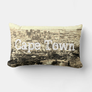 Coussin Rectangle Vue de la ville du Cap Afrique du Sud