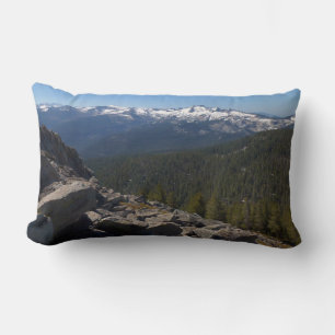 Coussin Rectangle Vue depuis Mitchell Peak à Sequoia National Park