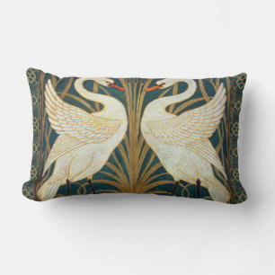 Coussin Rectangle Walter Crane Swan
