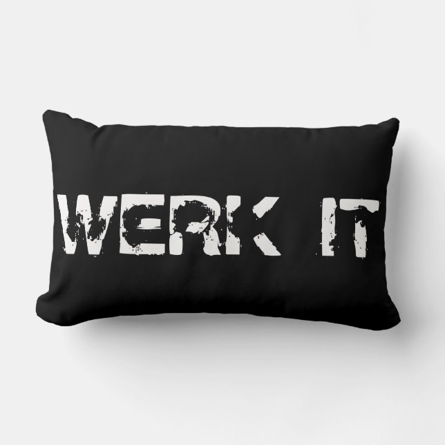 Coussin Rectangle WERK IL Pillo graphique (Recto)