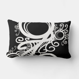 Coussin Rectangle White Swils Art Nouveau